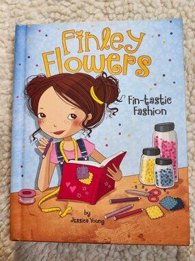 Finley Flowers Fin-tastic Fashion Hardcover Jessica Young Capstone 2018 Kids